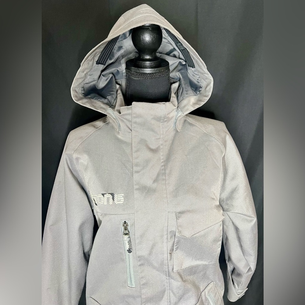 🤩 NEW ITEM! Burton Formula Insulated Snow Jacket kids Gray Ski Snowboard